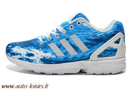 adidas zx flux bleu ciel